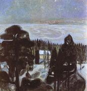 Edvard Munch The night oil painting